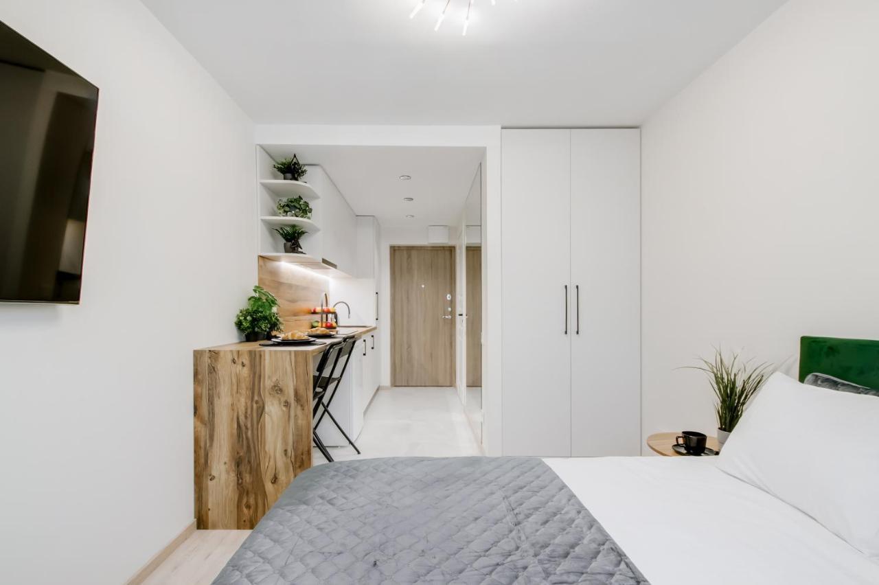 Stylish Apartment In Zverynas Wilna Exterior foto