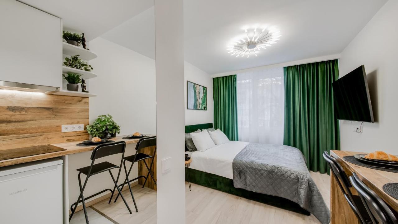 Stylish Apartment In Zverynas Wilna Exterior foto