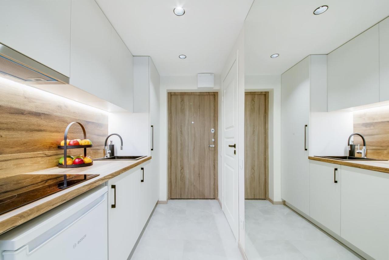 Stylish Apartment In Zverynas Wilna Exterior foto